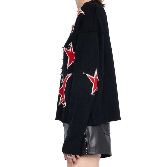 Zadig & Voltaire Markuz Cashmere Crewneck Sweater - Picture 6 of 7